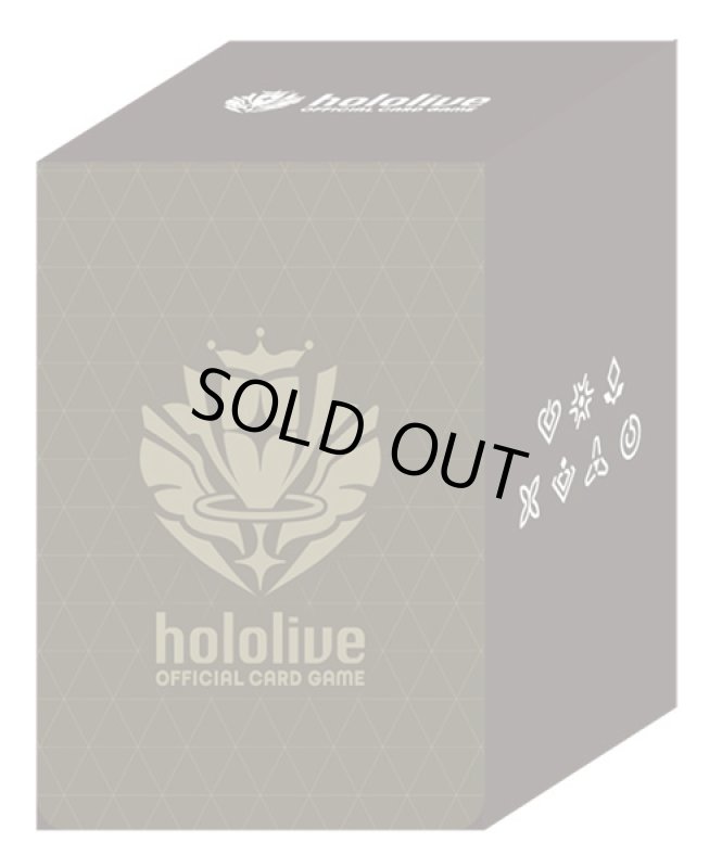 画像1: hololive OFFICIAL CARD GAME オフィシャルデッキケース Vol.3 『ブランドロゴ』 (1)