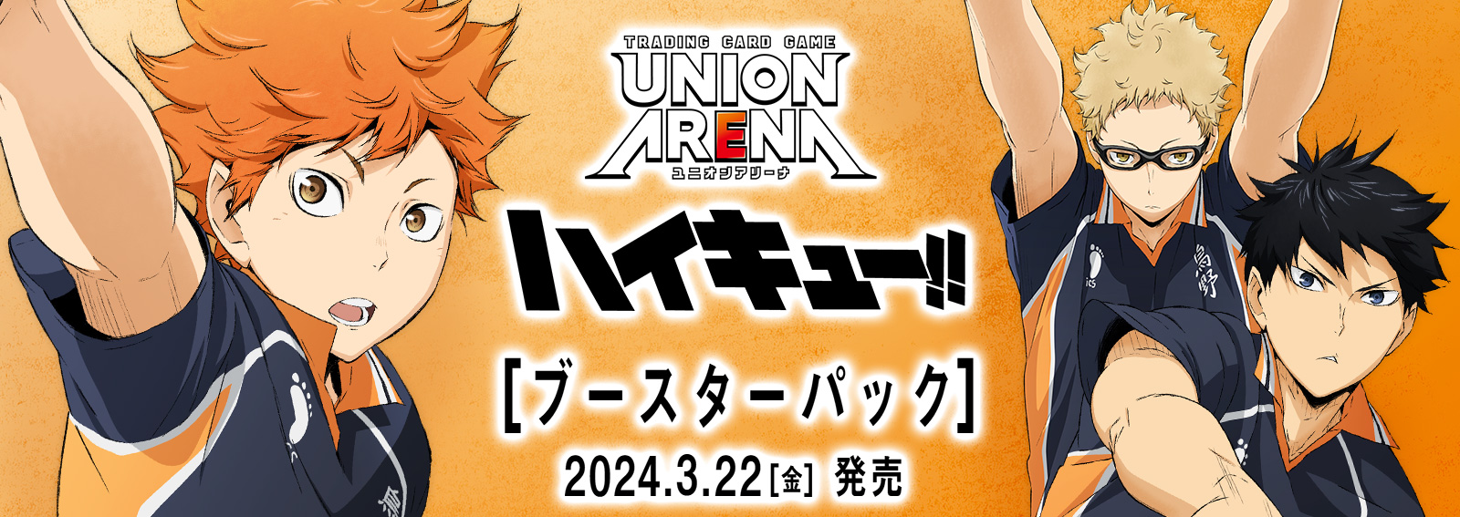 UNION ARENA ブースターパック ハイキュー‼ 【UA19BT】 BOX - TCG